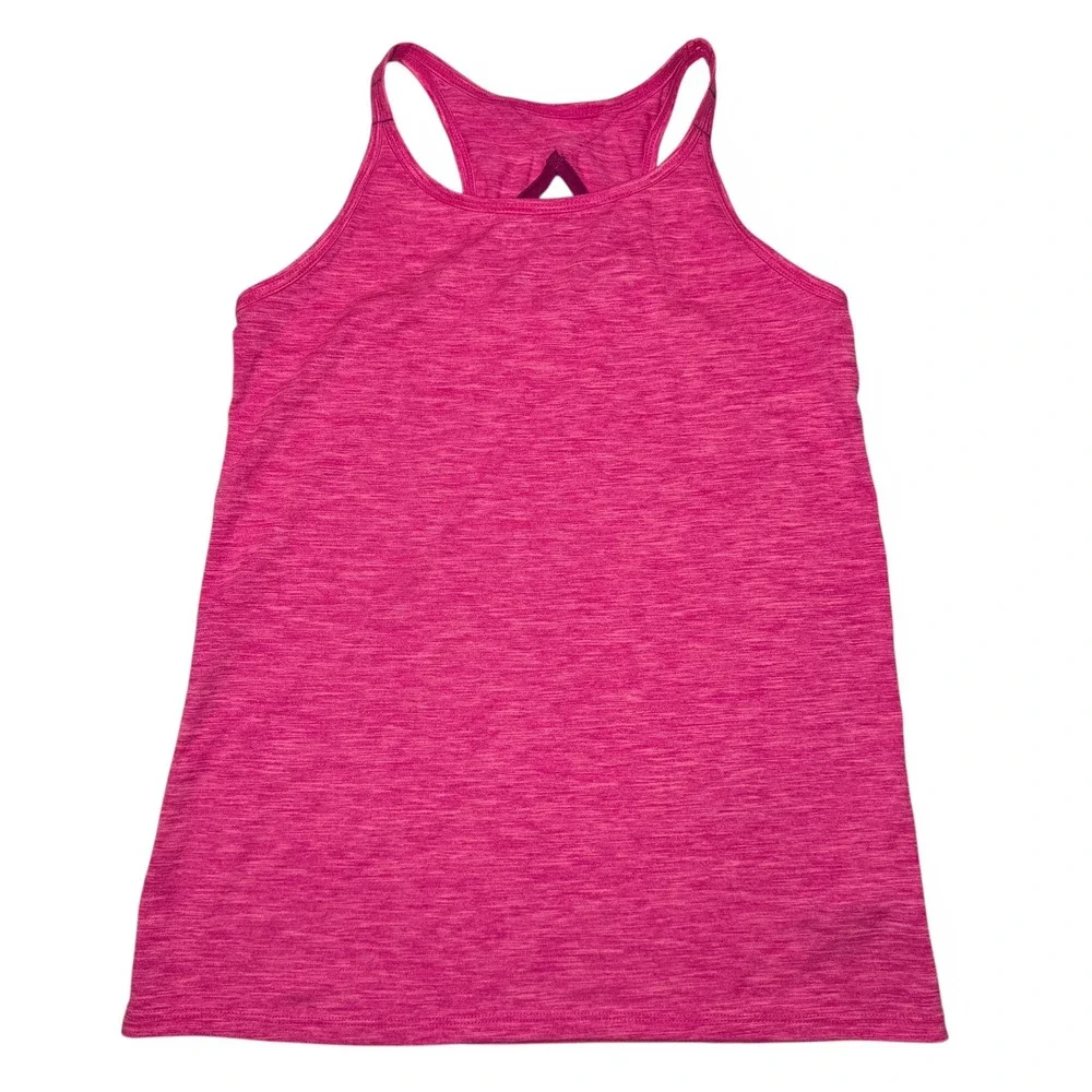 C9 Champion Girls Activewear Tank Top Size XL (14/16) Pink Halter Neck